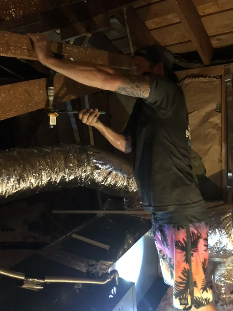 Slide of Hybrid Plumbing