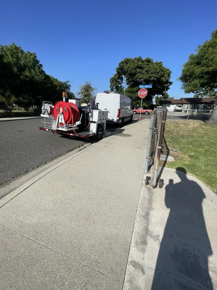 Slide of Hydro Brothers Jetter & Drains