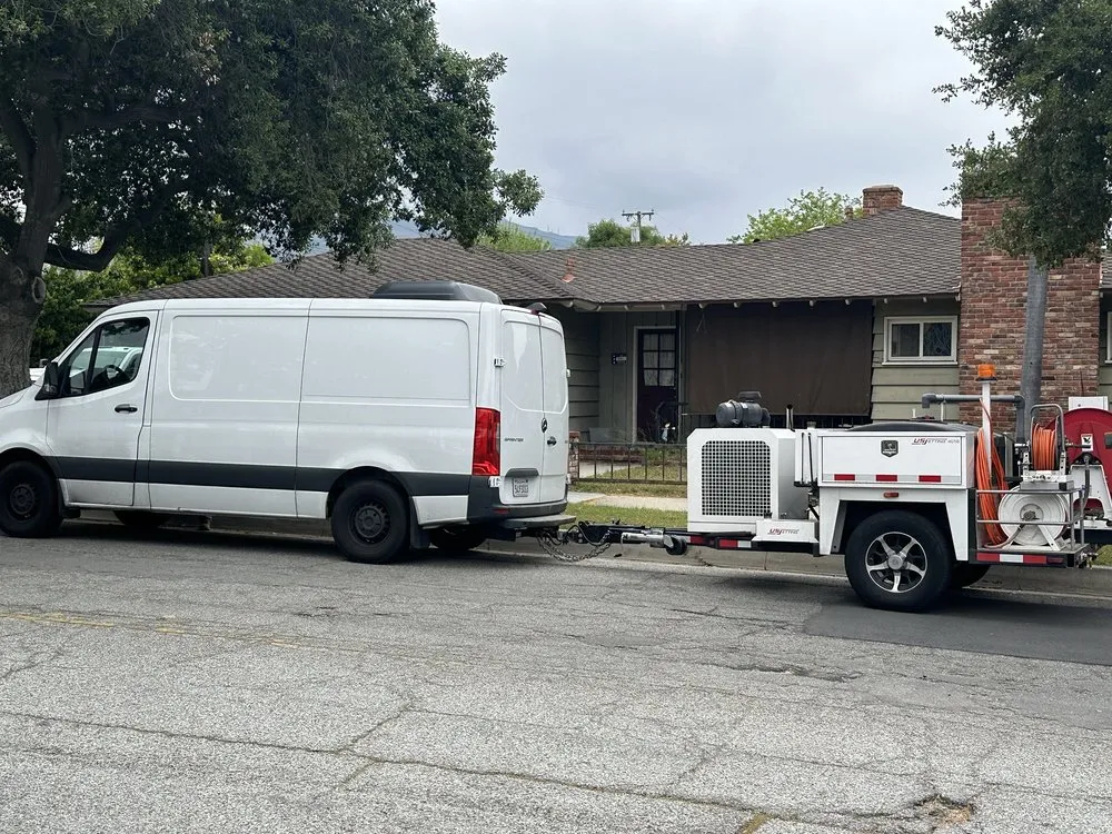 Slide of Hydro Brothers Jetter & Drains