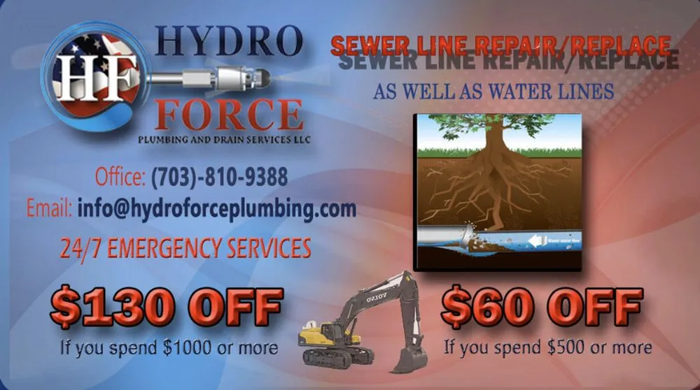 Slide of Hydro Force Plumbing and Drain Services