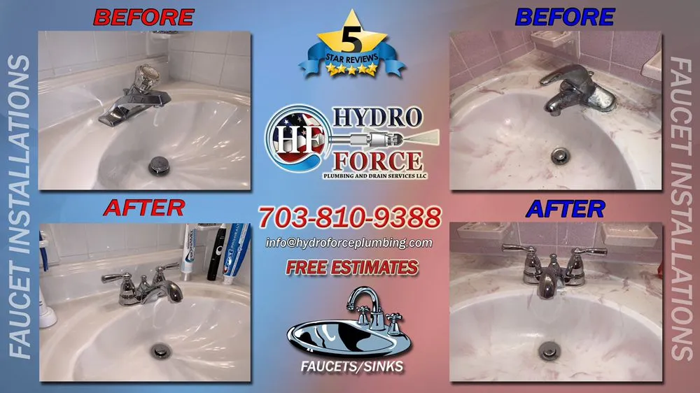 Trusted pipe repair in Manassas, VA by Hydro Force Plumbing and Drain Services
