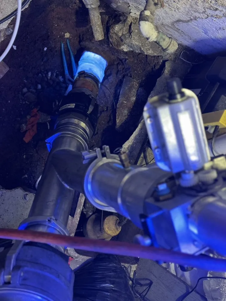 Slide of Hydro Jet Drain Service