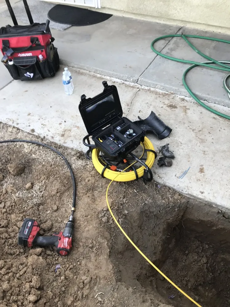 Slide of Hydro Jetting & Video Inspection