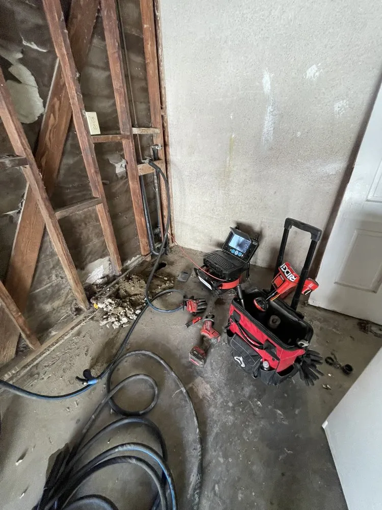 Slide of Hydro Jetting & Video Inspection