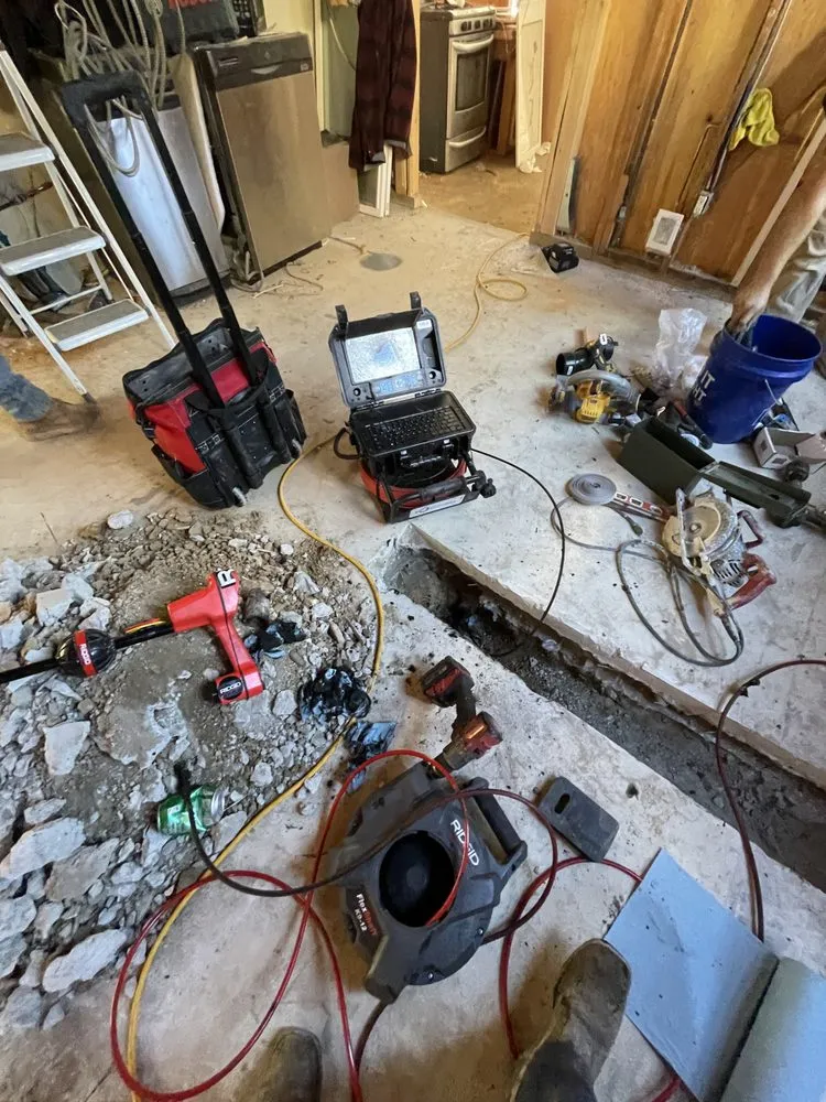 Slide of Hydro Jetting & Video Inspection