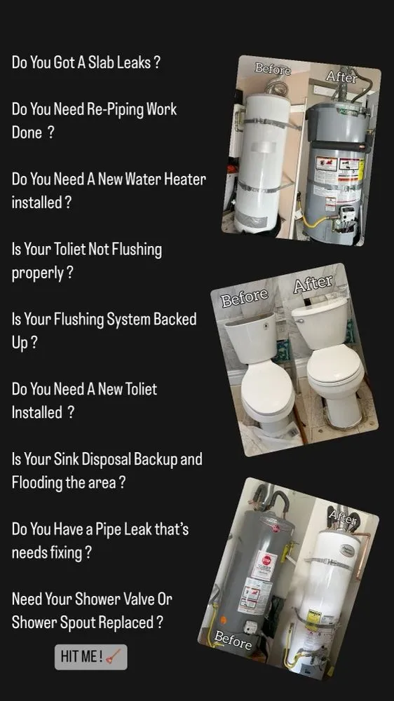 Slide of Hydro Jetting Plumbing Pros