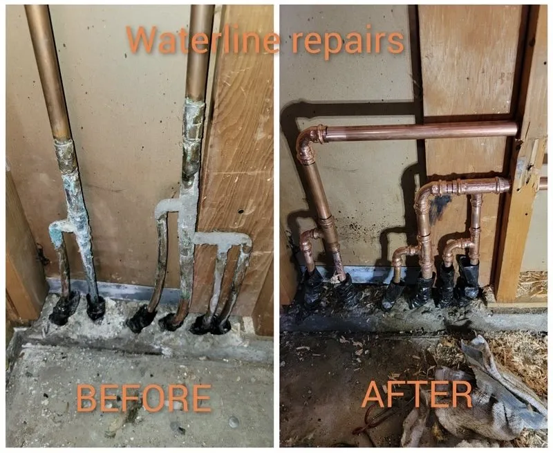 Slide of Hydroseal plumbing