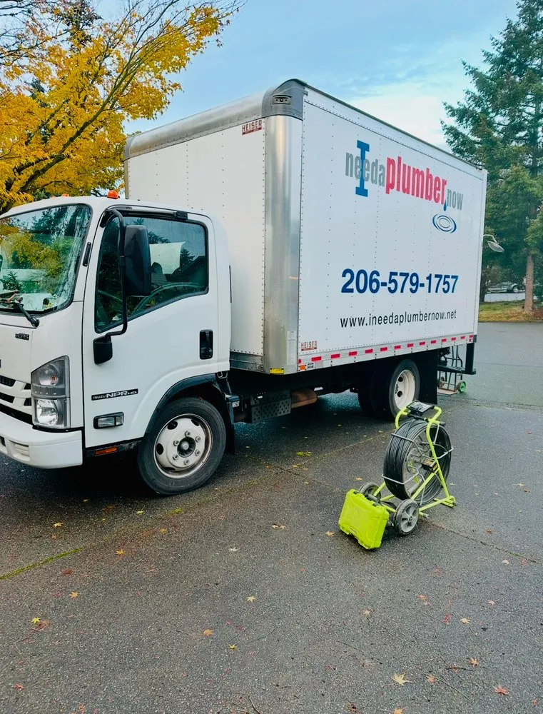 Slide of I Need a Plumber Now and Sewer Services