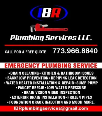 IBR Plumbing services Logo