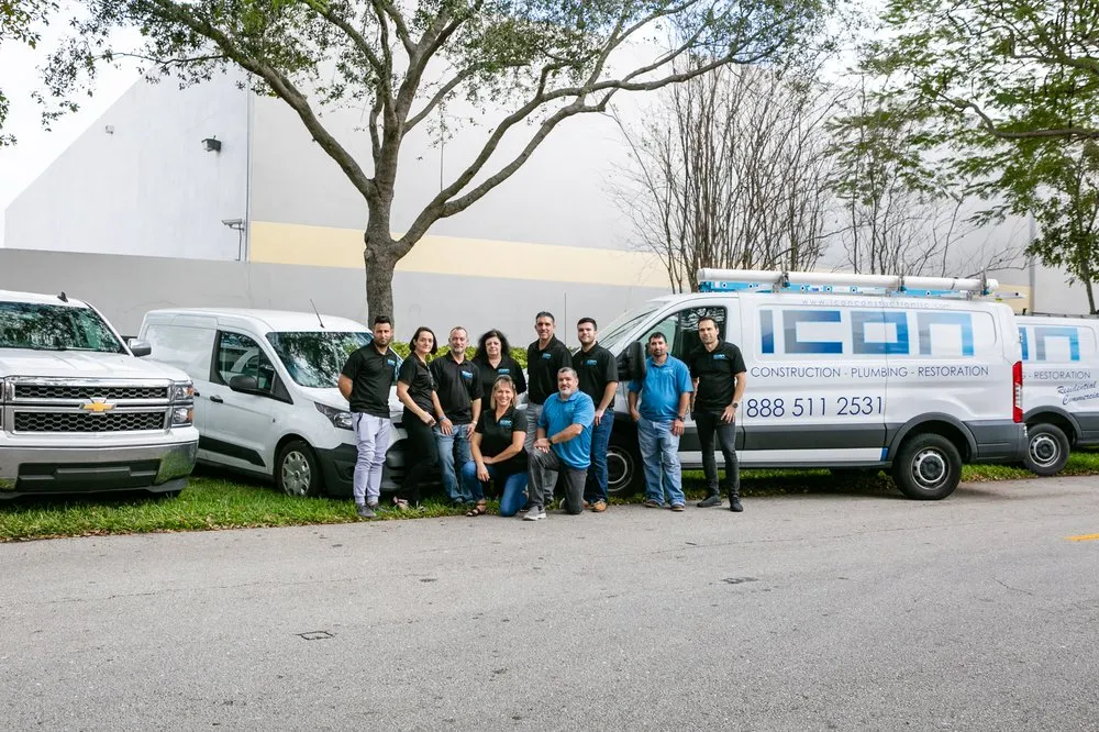 Slide of Icon Construction Plumbing Restoration