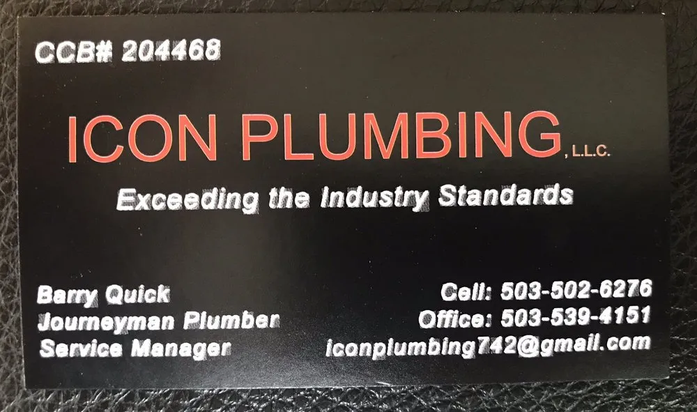 Slide of Icon Plumbing