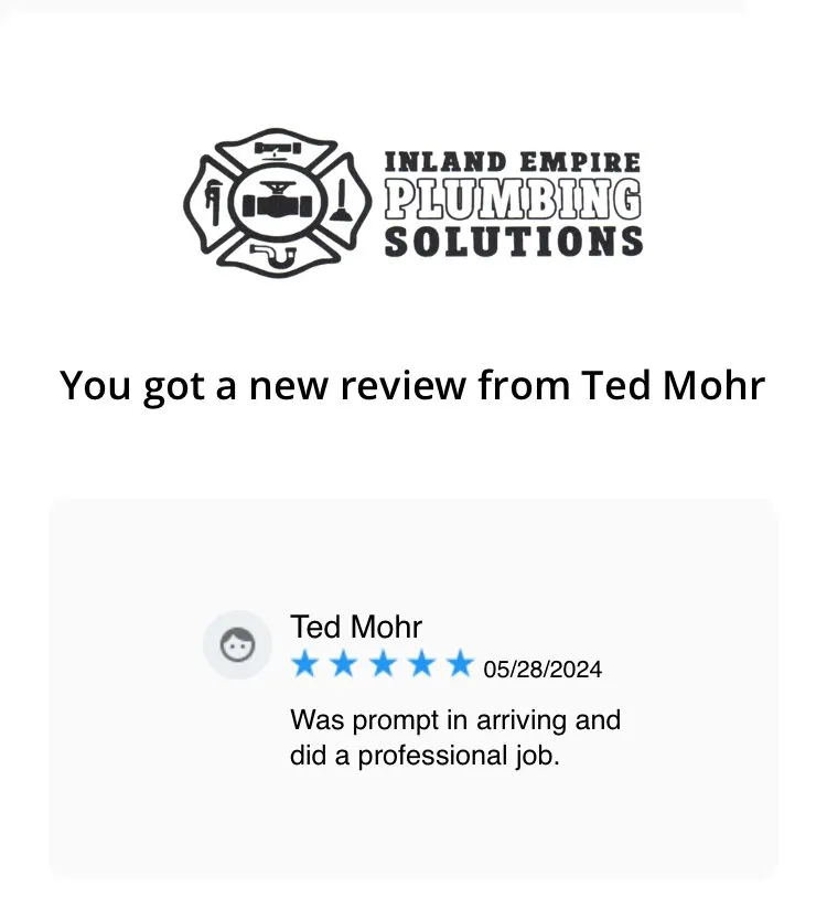 Slide of IE Plumbing Solutions