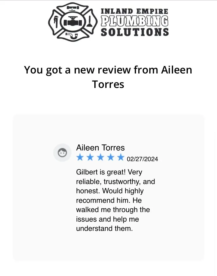 Slide of IE Plumbing Solutions