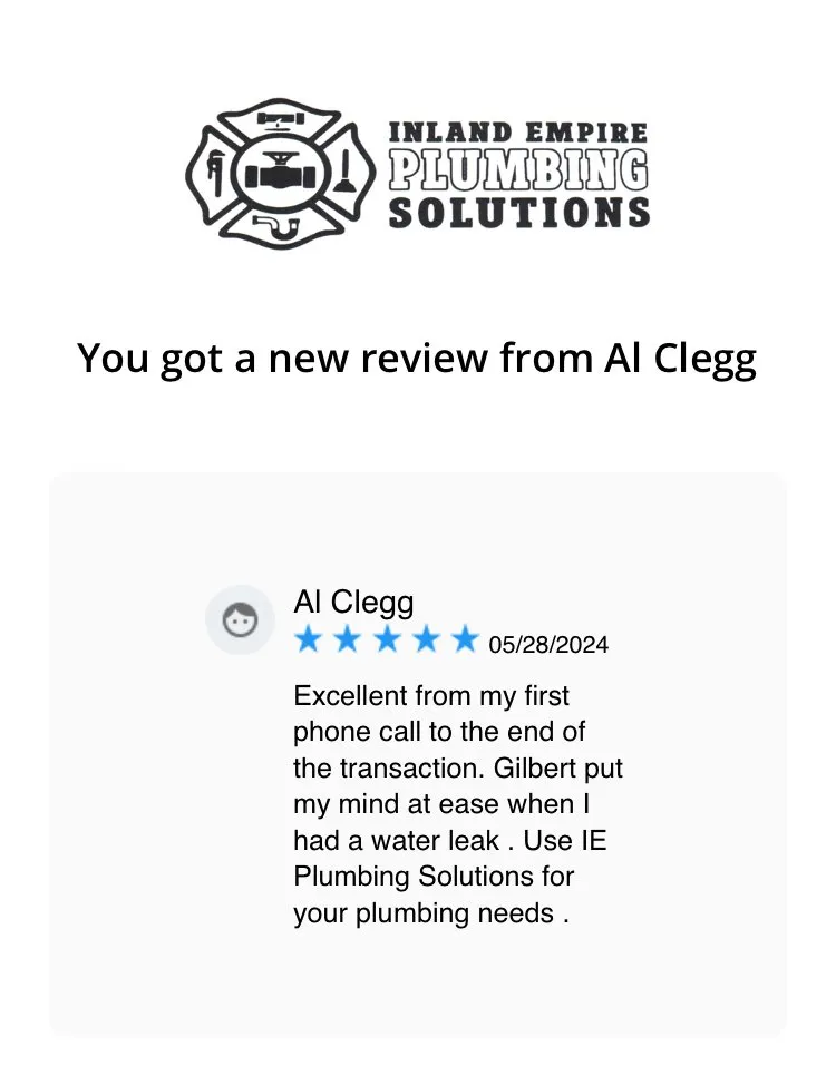 Slide of IE Plumbing Solutions