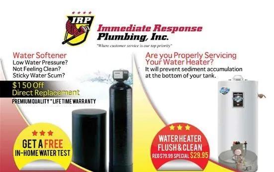 Slide of Immediate Response Plumbing