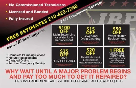 Slide of Immediate Response Plumbing