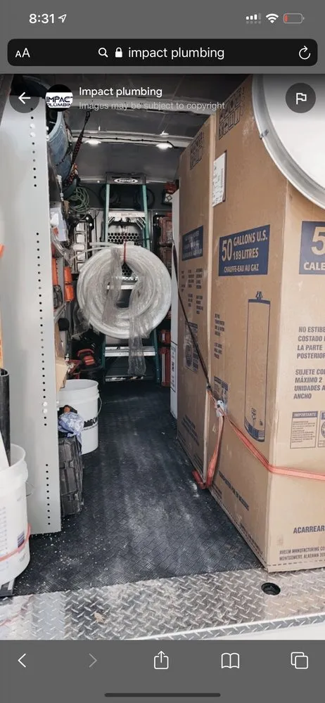 Slide of Impact Plumbing