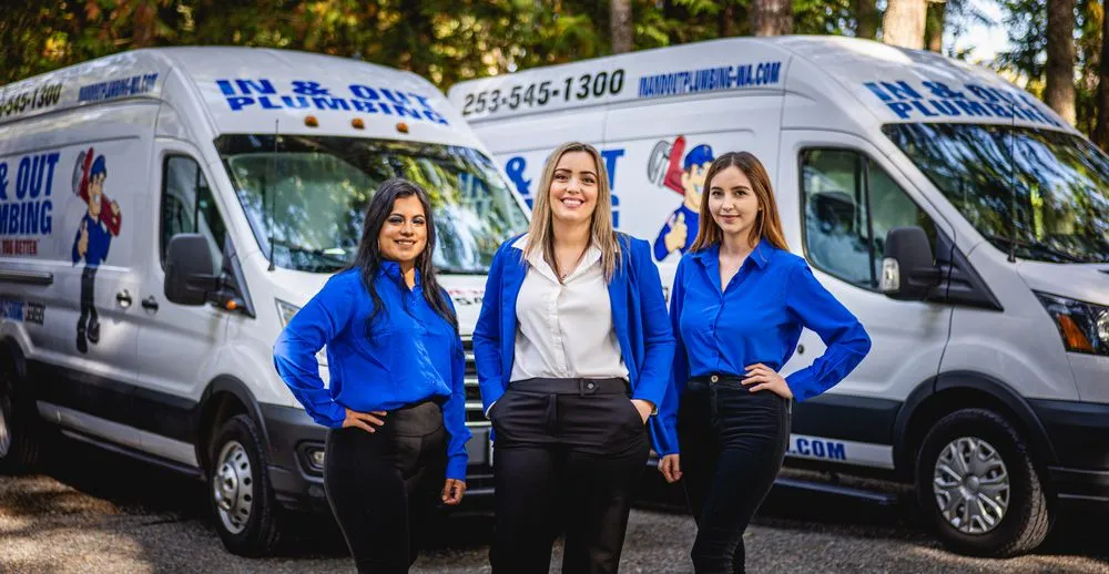 Slide of IN & OUT PLUMBING