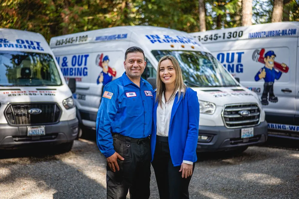 Slide of IN & OUT PLUMBING