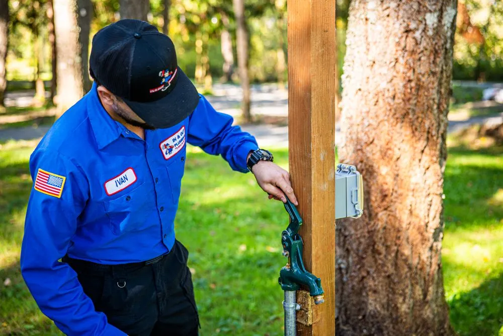Slide of IN & OUT PLUMBING