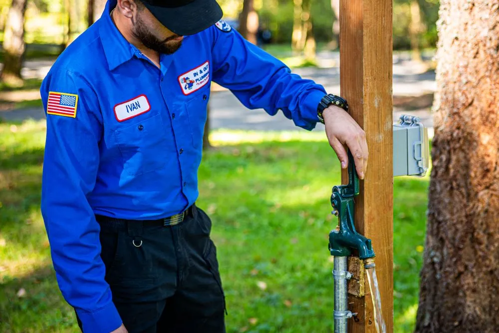 Slide of IN & OUT PLUMBING