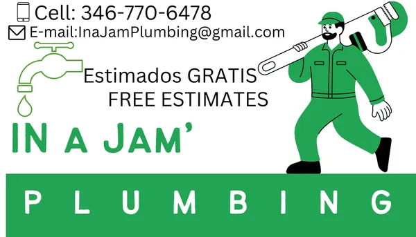 In A Jam Plumbing Logo