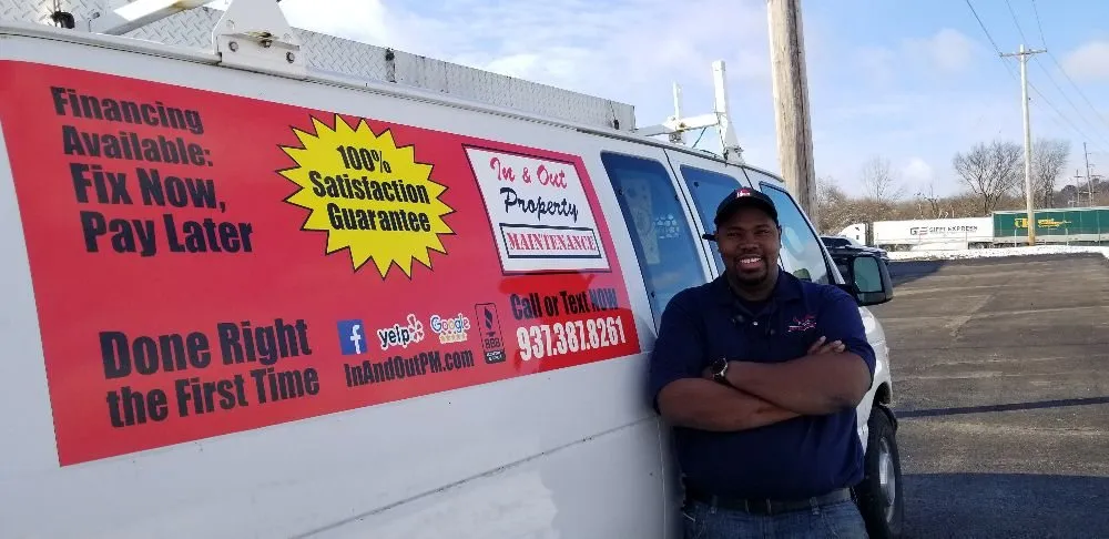 Slide of In and Out Property Maintenance