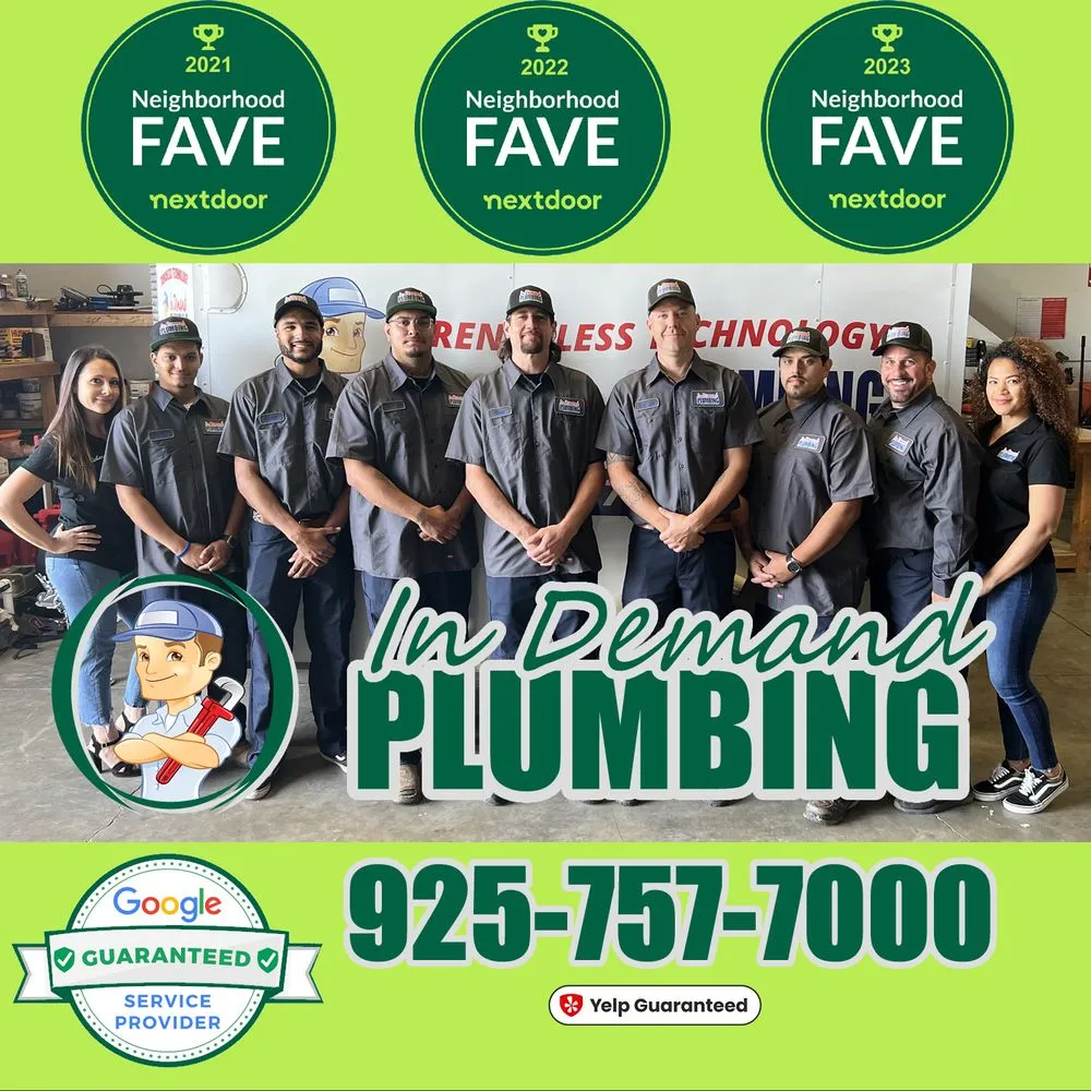 Quality drain cleaning in Antioch, CA by In Demand Plumbing