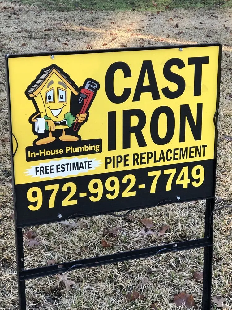 Slide of In-House Plumbing Company