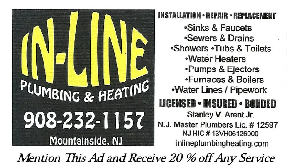 Slide of In-Line Plumbing & Heating