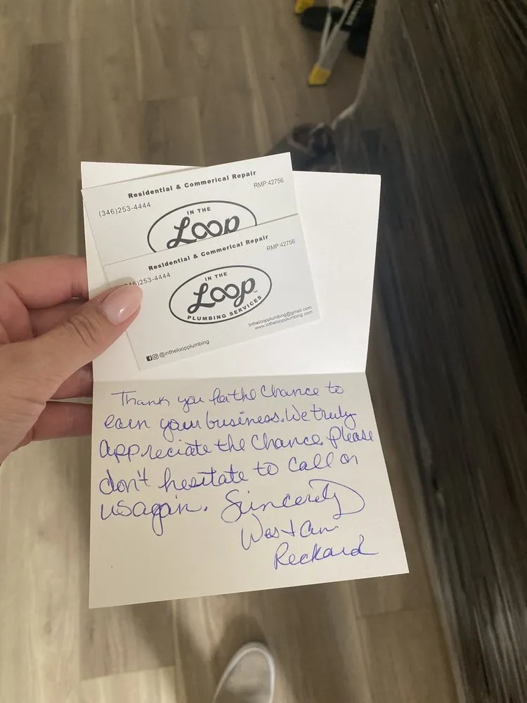 Slide of In the Loop Plumbing