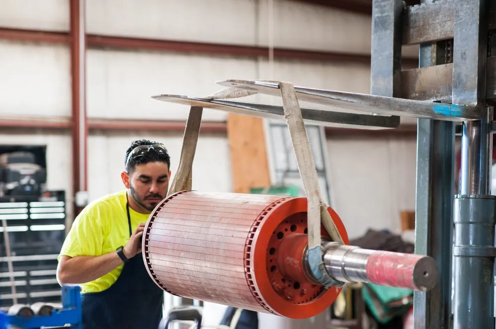 Slide of Independence Pump and Motor