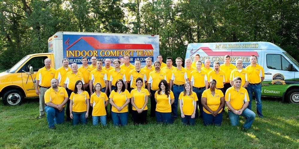 Slide of Indoor Comfort Team