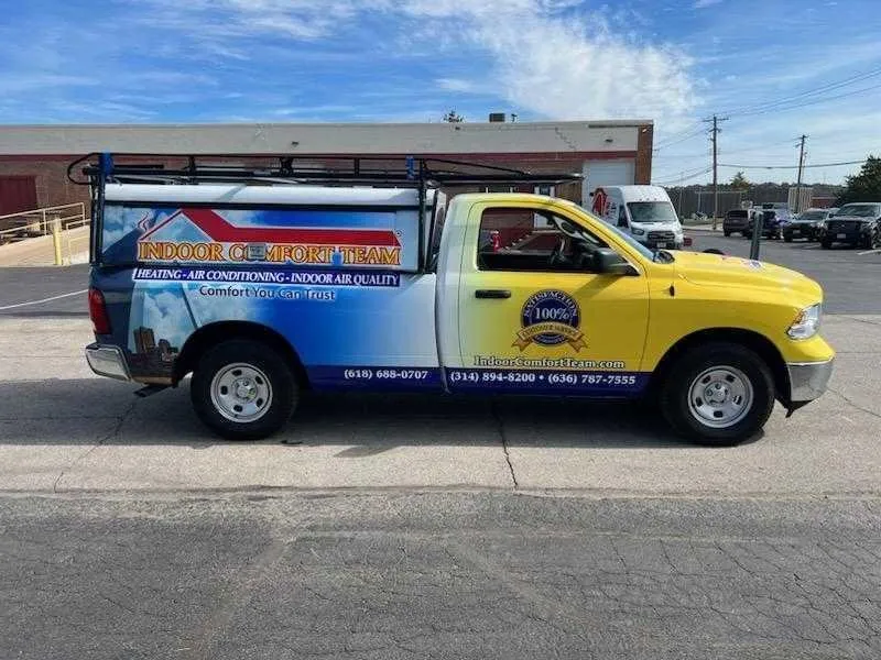 Slide of Indoor Comfort Team