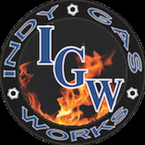 Slide of Indy Gas Works