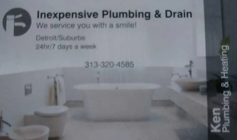 Slide of Inexpensive Plumbing
