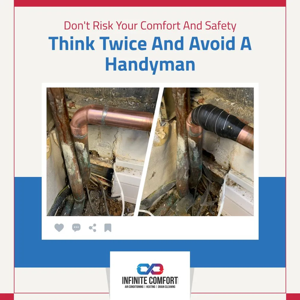 Affordable water heater service for homes in Kenilworth, NJ by Infinite Comfort Heating, Cooling, & Drain Cleaning