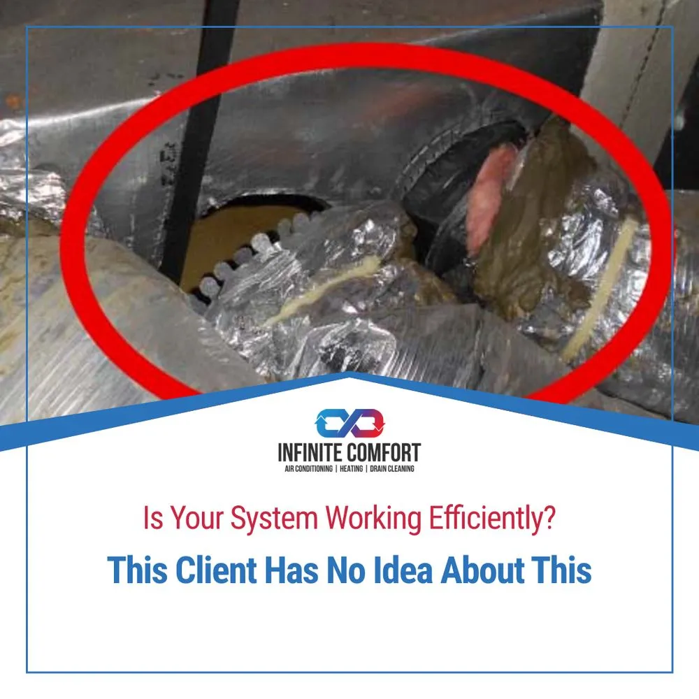 Slide of Infinite Comfort Heating, Cooling, & Drain Cleaning