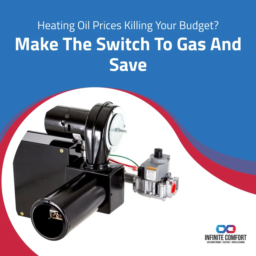 Slide of Infinite Comfort Heating, Cooling, & Drain Cleaning