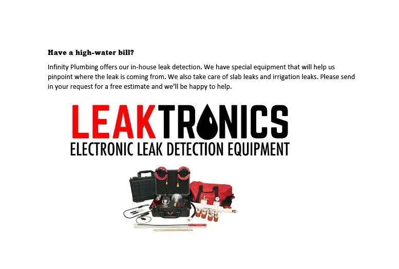 Slide of Infinity Plumbing