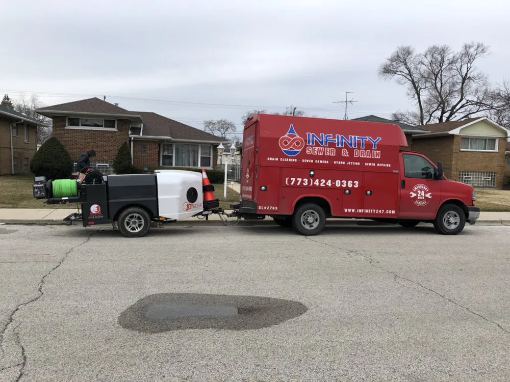 Slide of Infinity Sewer & Drain Emergency Plumbers