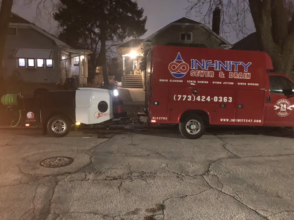 Slide of Infinity Sewer & Drain Emergency Plumbers