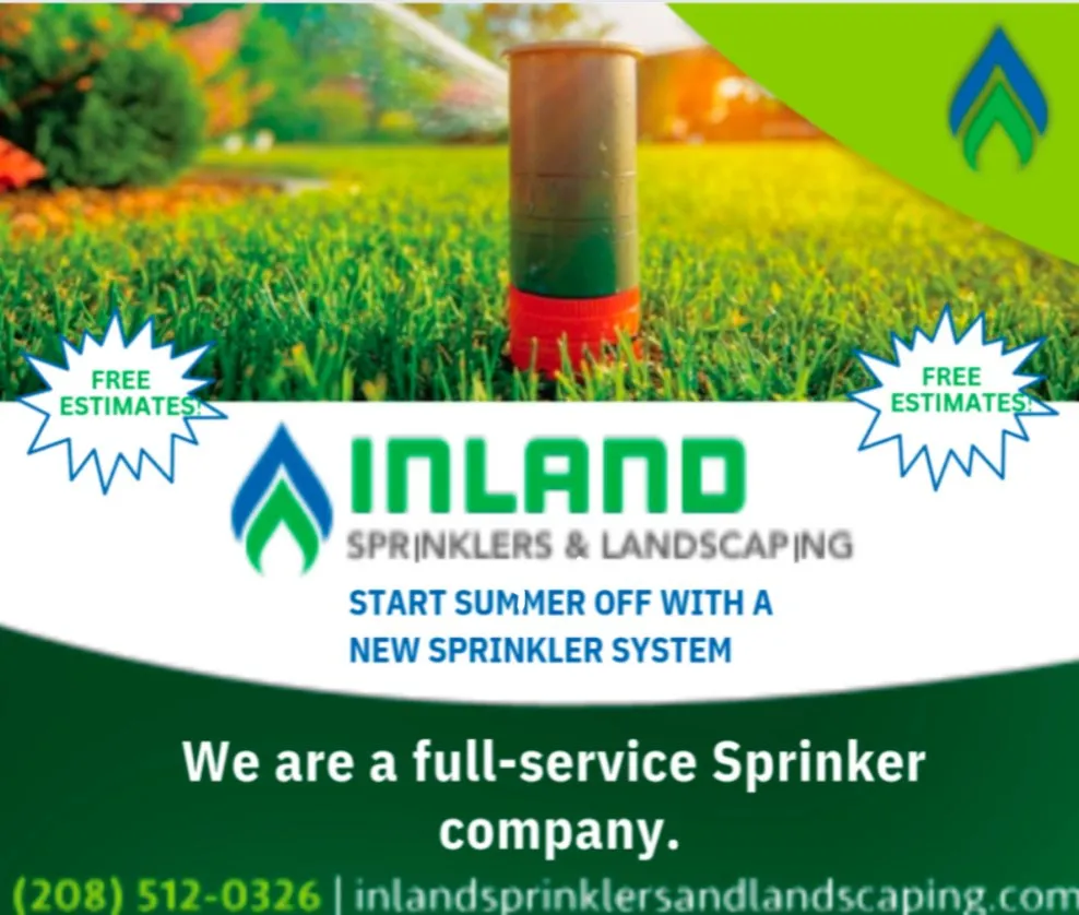 Slide of Inland Sprinklers & Landscaping