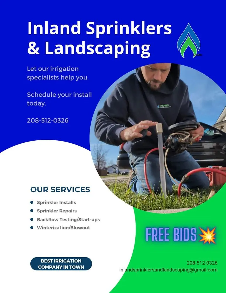 Slide of Inland Sprinklers & Landscaping