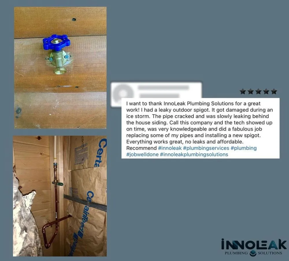 Slide of InnoLeak Plumbing Solutions