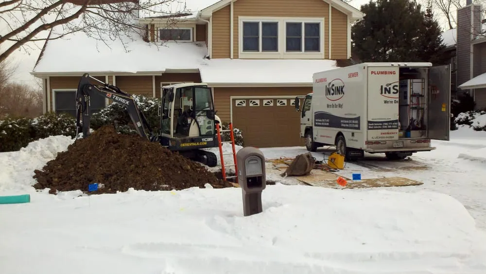 Slide of InSink Plumbing