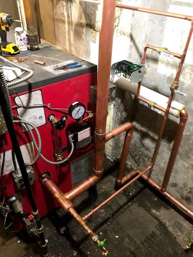 Slide of Intact Plumbing & Heating