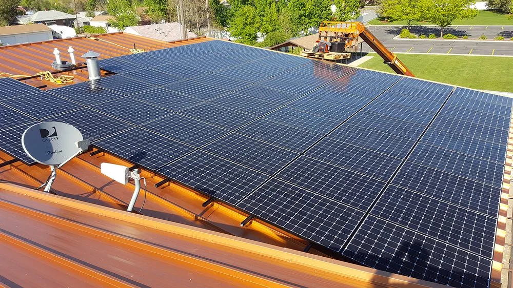 Slide of Integrated Solar Solutions