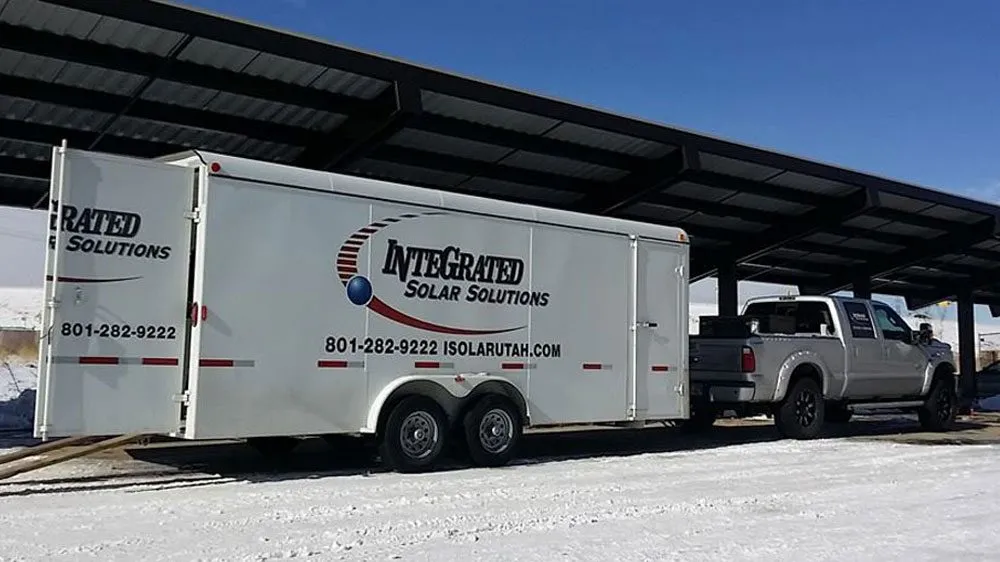 Slide of Integrated Solar Solutions