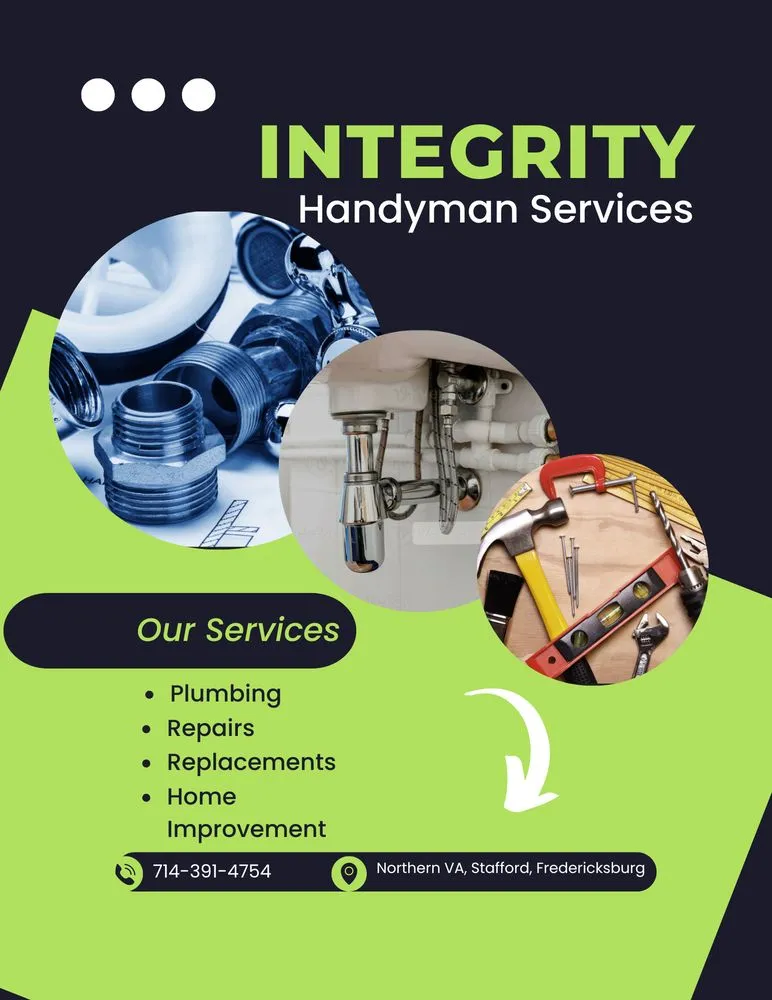 Slide of Integrity Handyman Services